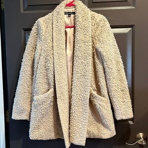 Kenneth Cole faux fur coat